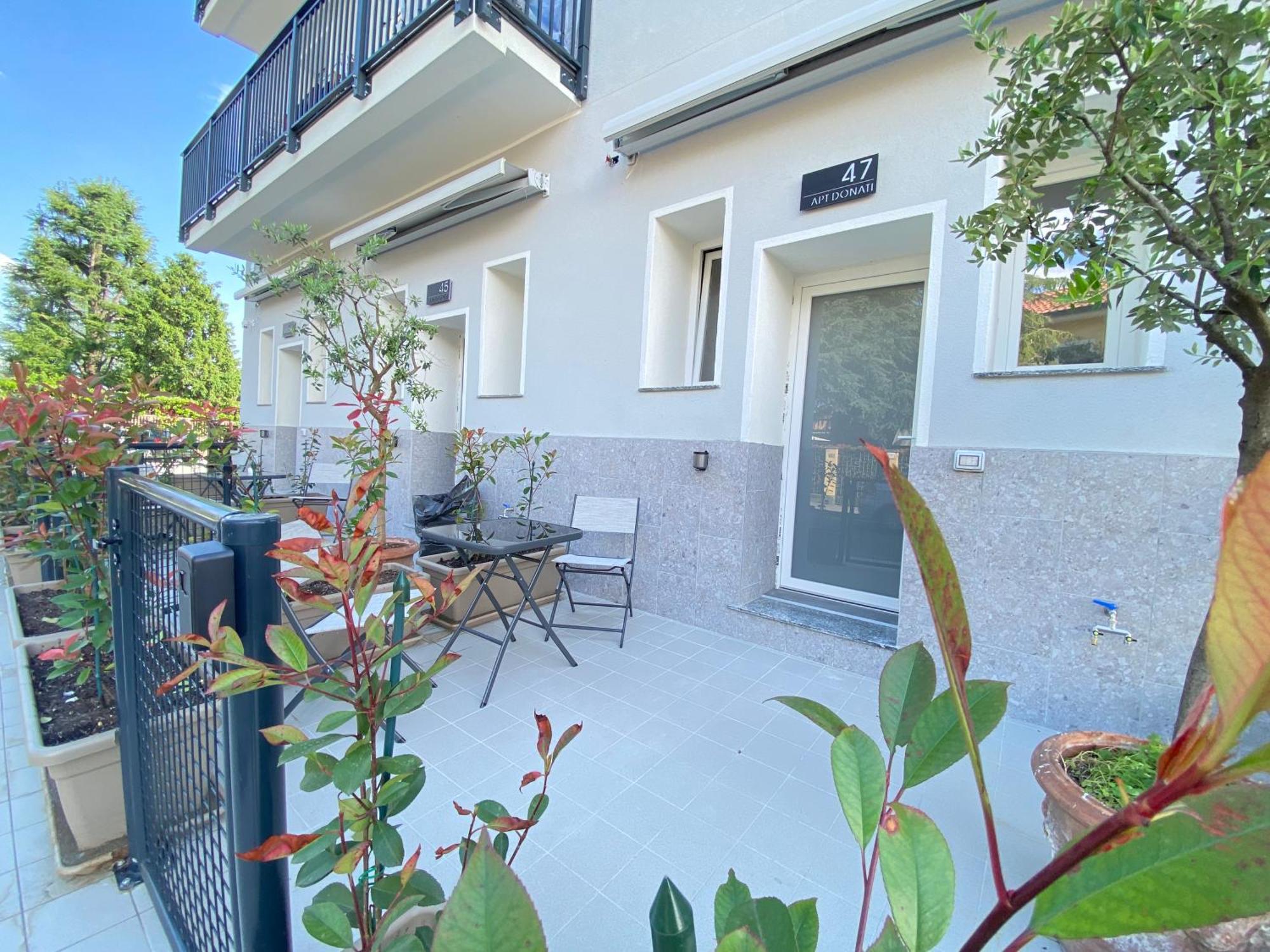 Cassano dʼAdda Apt Donati Home, Modernita E Comfort Con Parcheggio Gratuito Privato E Spazio Esterno Privato מראה חיצוני תמונה
